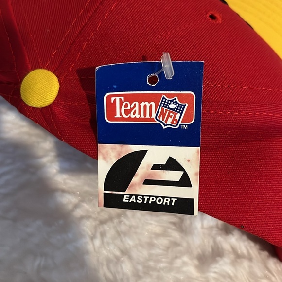 Vintage KC Snap Back NFL Truckers Ball Team Hat made in USA - Picture 11 of 11